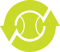 Restaurar la vida a las viejas pelotas de tenis